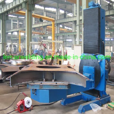 5000kg L Type Double Rotary Boom Welding Lifting Positioner
