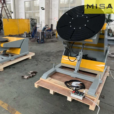 2 Ton Hydraulic Welding Positioner, for Pipe Flange Elbow, Rotary Welding Equipment