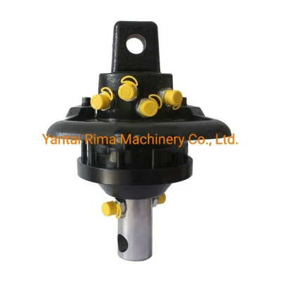 Hydraulic Rotator for Log Grapple in Forest