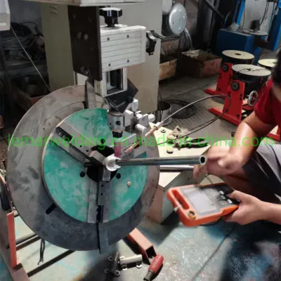 30kg 50kg 100kg Pipe Flange Dual Guide Rail Pneumatic CNC Welding Positioner