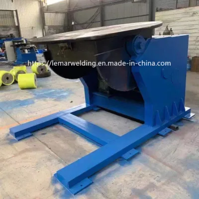3 Tonne Welding Positioner with 1400mm Table Diameter Tilting 135 Degree