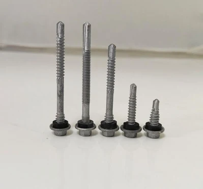 Hex Head Screws with EPDM and Cutting Tail