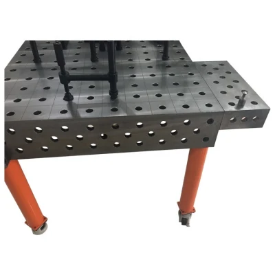 Assembly Steel Plate Welding Automatic Rotating 3D Table D16 / D28 for Welding Assembling
