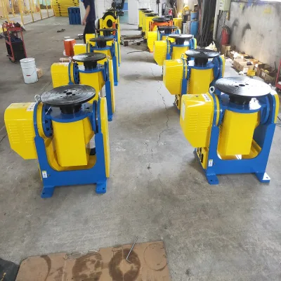 a Dual Axis Platform Welding Positioner Specifically Designed for The Welding and Machining Industry That Supports Customizable Rotating Discs