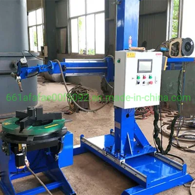 600kg Vessel Circumferential Rotary Seam Welding Positioner with Chuck