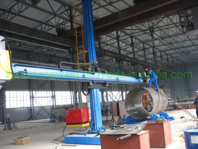 Heavy Duty Industrial Tank Vessel Pipe Welding Column and Boom Manipulator