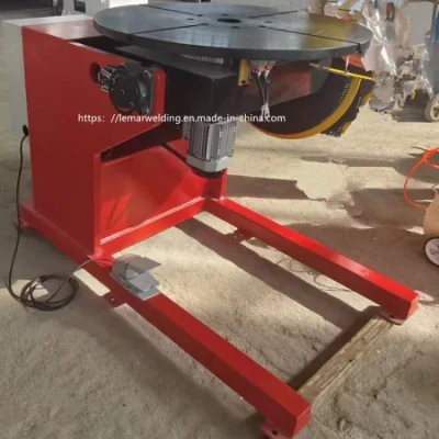 3 Tonne Welding Positioner with 1400mm Table Diameter Tilting 135 Degree
