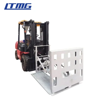 Ltmg Electric LPG Gaz Diesel Full Automatic Forklift 2.5 Ton 3 Ton 3.5 Ton 4ton 5 Ton Attachment Forklift with Rotating/Paper Roll Clamp /Bale Clamp for Sale