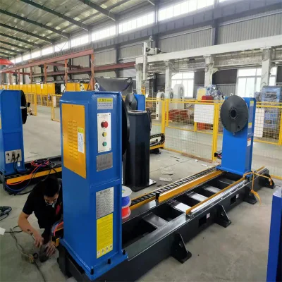 Chinese Manufacturer&prime;s Best-Selling Semi-Automatic Tail Box Adjustable Length Single Axis Welding Positioner
