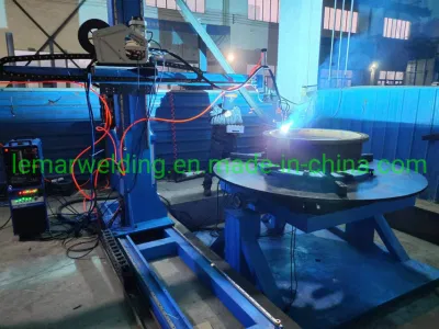 Automatic Pipe Tank Arc Welding Machine Manipulator with Welding Turning Rotator