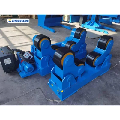 Zhouxiang Vessel Automatic Turning Rolls Tank Rollers Weld Rotary Wuxi Welding Rotator