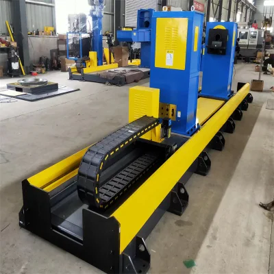 Chinese Manufacturer&prime;s Best-Selling Semi-Automatic Tail Box Adjustable Length Single Axis Welding Positioner