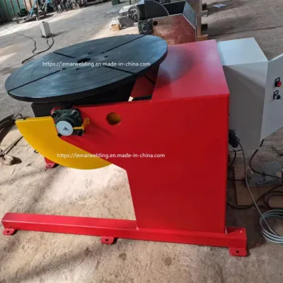 3 Tonne Welding Positioner with 1400mm Table Diameter Tilting 135 Degree