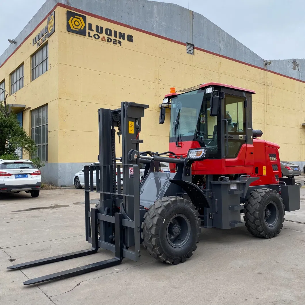 Superior Performance and Easy to Operate 4WD off-Road All-Terrain off-Road Loader Forklift