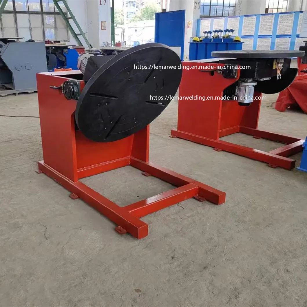 1200kg Auto Welding Positioner Pipe Flange Welding Girth Turntable