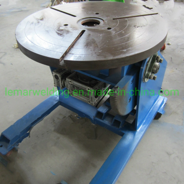 600kg Vessel Circumferential Rotary Seam Welding Positioner with Chuck
