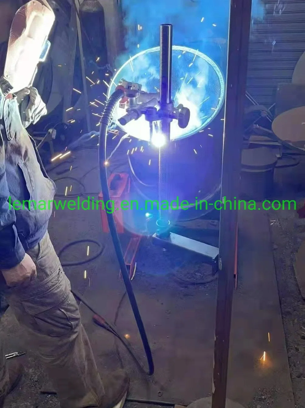Welding Robot Positioner Single-Axis Dual-Axis Automatic Turning Table
