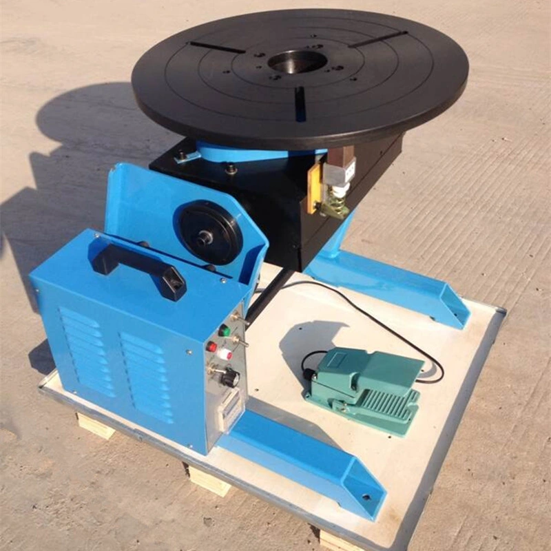 300kg Benchtop Tilt Welding Positioner Tilting Turntable for Pipe Welding