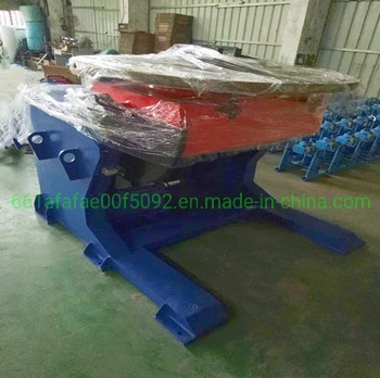 Capacity 1000 Kg AC Frequency Flange Tube Turn Tilt Welding Machine Welding Positioner