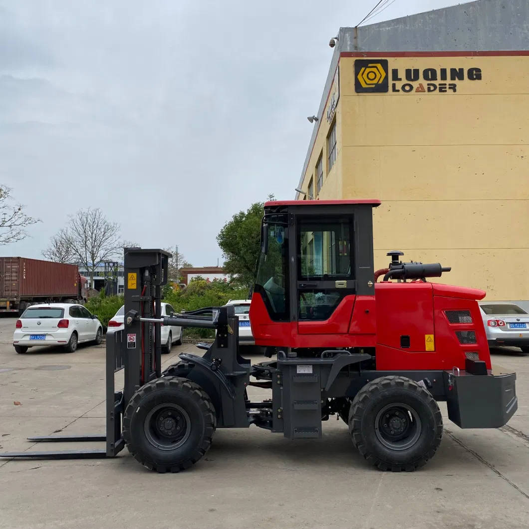 Superior Performance and Easy to Operate 4WD off-Road All-Terrain off-Road Loader Forklift