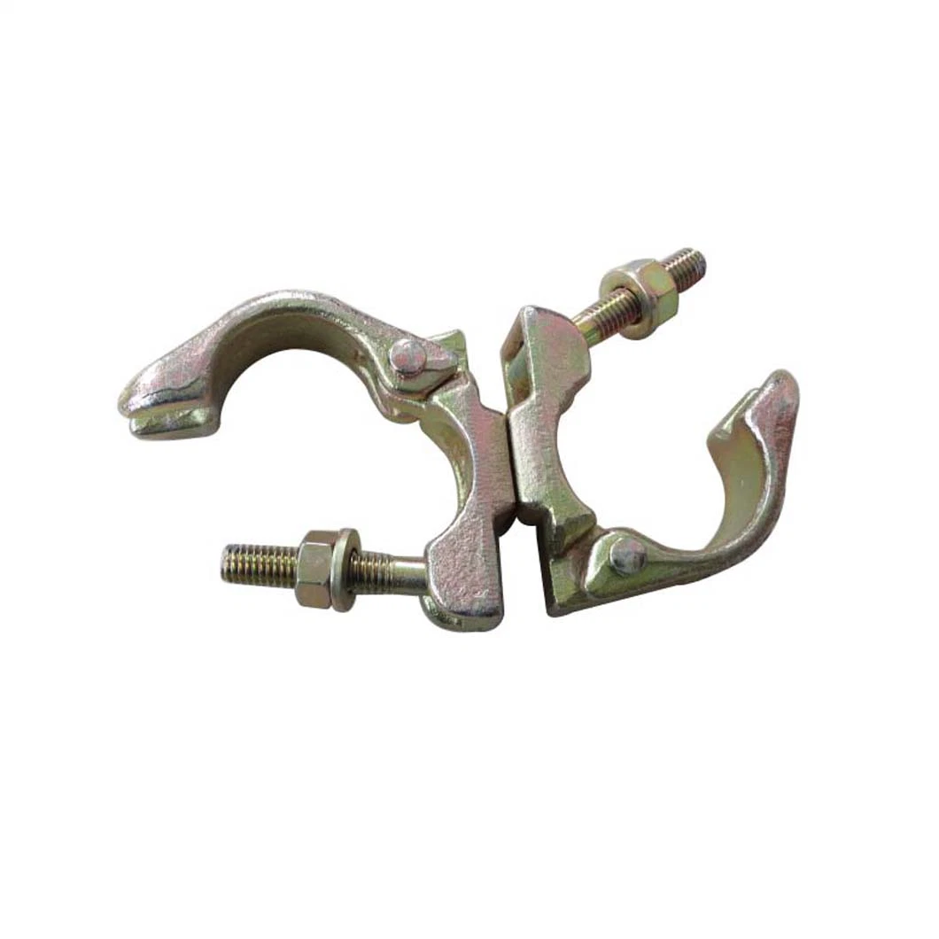 Construction Steel/Metal/Iron Tubular Scaffolding Accessories Drop Forged Swivel Coupler/Clamp 360 Degree Rotating Coupler
