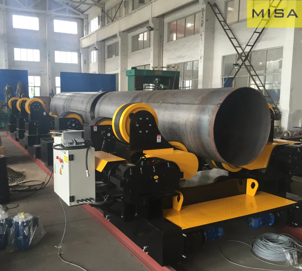 Heavy Duty Motorized Moving Self-Aligning Welding Rotator