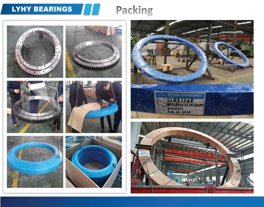 Light Type Flange Slewing Ring Slewing Bearing 23 0641 01