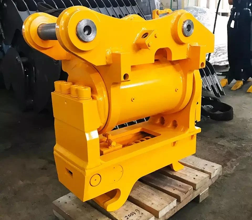 80 Degree Hydraulic Tilting Quick Hitch Coupler for Mini Excavator