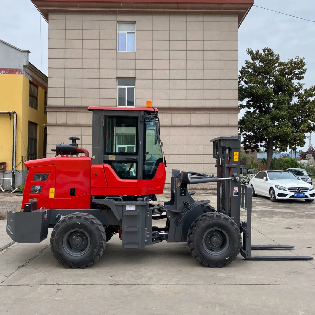 Superior Performance and Easy to Operate 4WD off-Road All-Terrain off-Road Loader Forklift