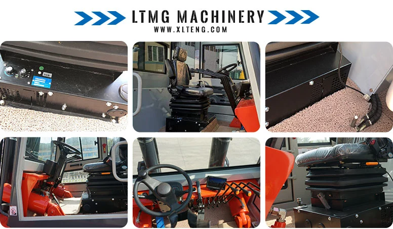 Ltmg Big Fork Lift 10ton 15 Ton 16 Ton Diesel Forklift with Customized Lift Height