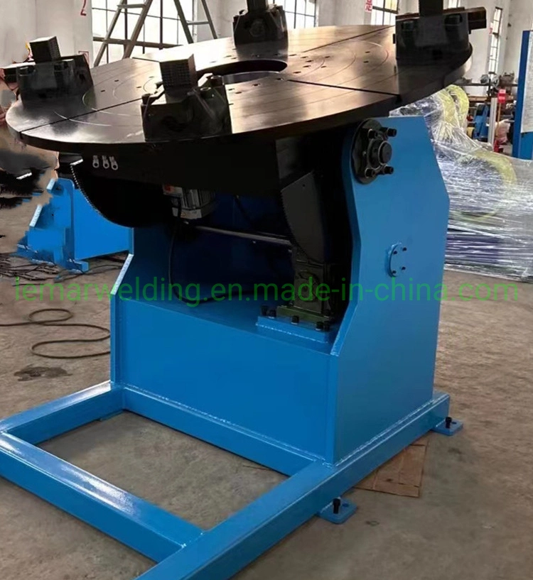 135 Degree 1000kg Rotary Positioner Turntable for Welding and Cutting