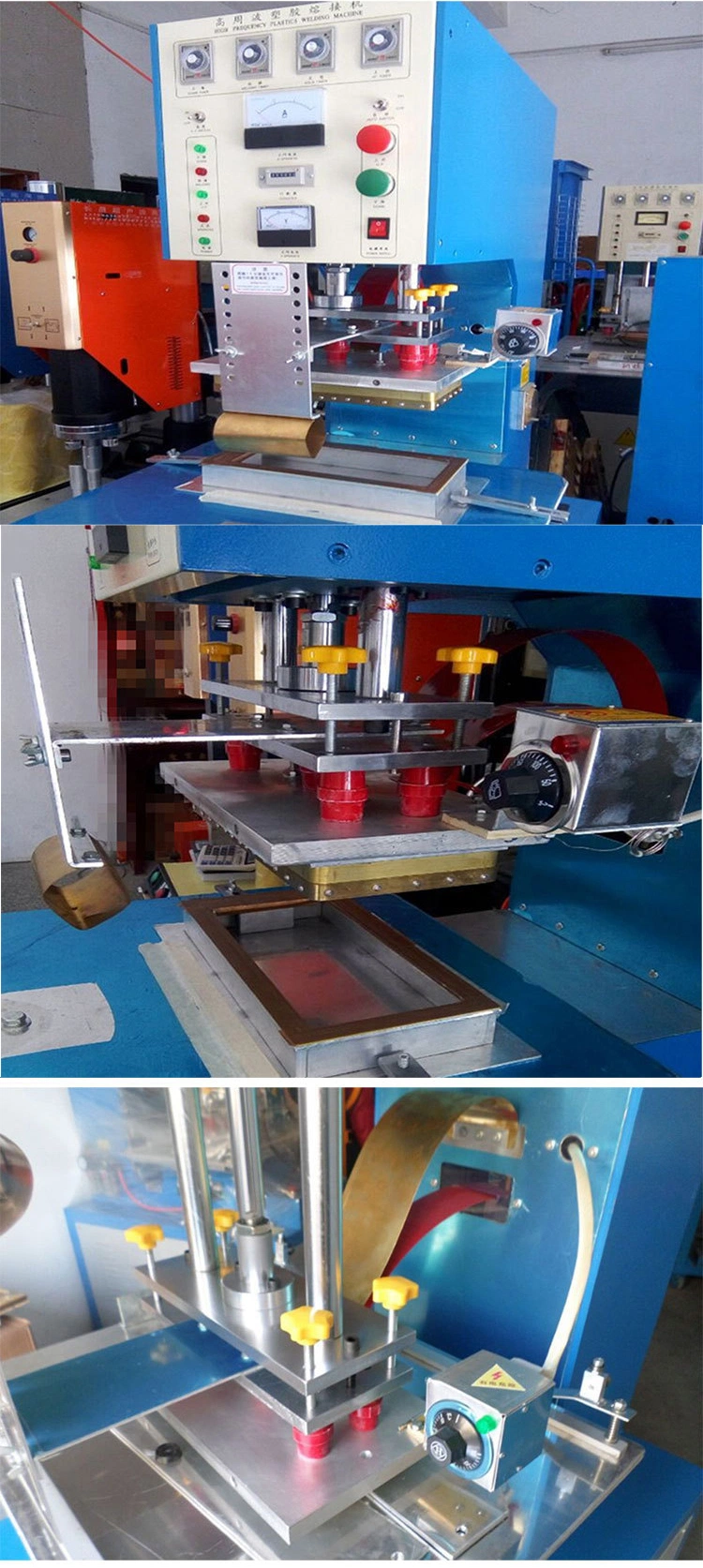 Round Table High Quality PVC Tarpaulin Welding Machine Blister Pack Sealing Machine