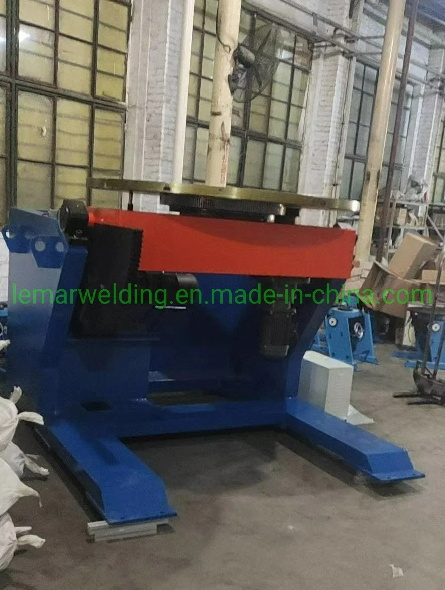 1200kg Auto Welding Positioner Pipe Flange Welding Girth Turntable