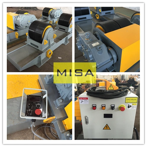 150 Ton Conventional Tank Welding Rotator with PU Wheels