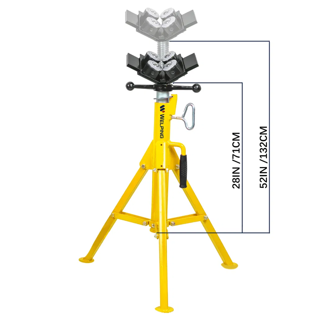 Welping Popular 12 Inch Single Ball V Head Pipe Stands for Sale