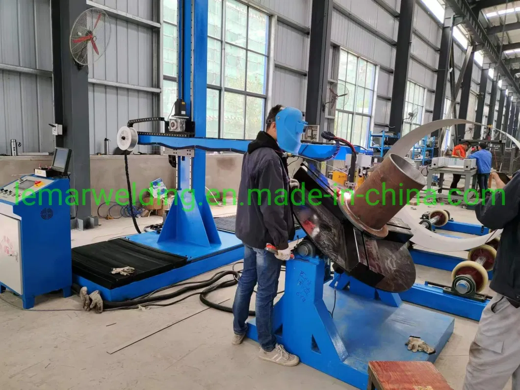 Automatic Pipe Tank Arc Welding Machine Manipulator with Welding Turning Rotator