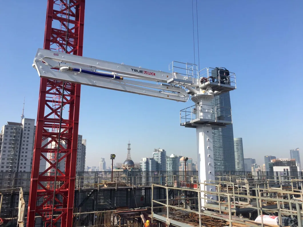 China Machine Price Truemax Concrete Mchinery Pb28A-3r-II Column Climbing Concrete Placing Boom for Sale