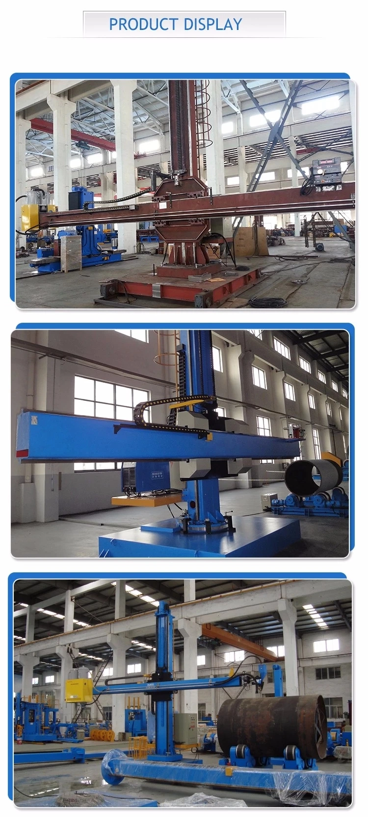 Competitive Price Automatic Column and Boom Welding Manipulator Steel Structure Fabrication