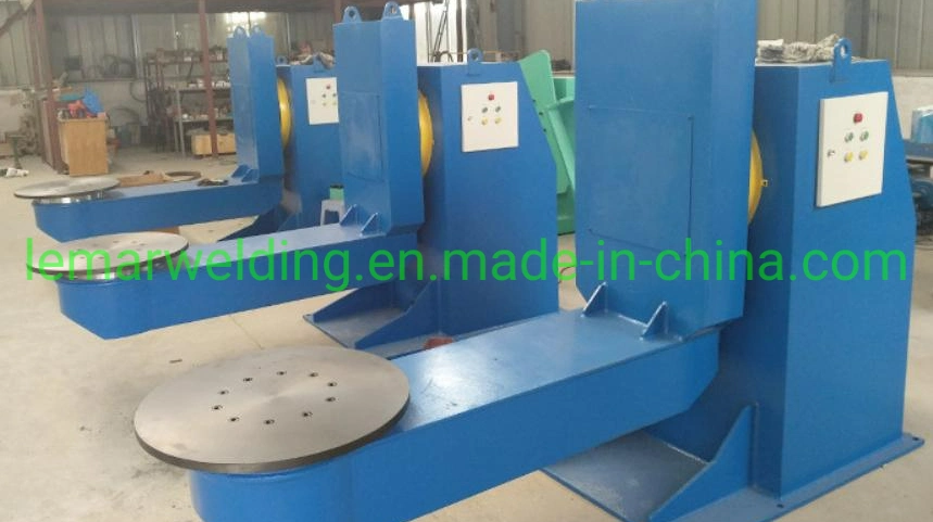 5000kg L Type Double Rotary Boom Welding Lifting Positioner