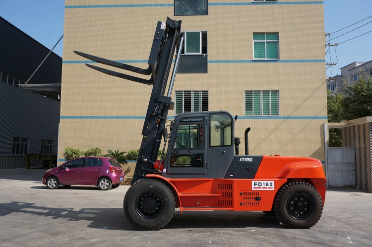 Ltmg Big Fork Lift 10ton 15 Ton 16 Ton Diesel Forklift with Customized Lift Height