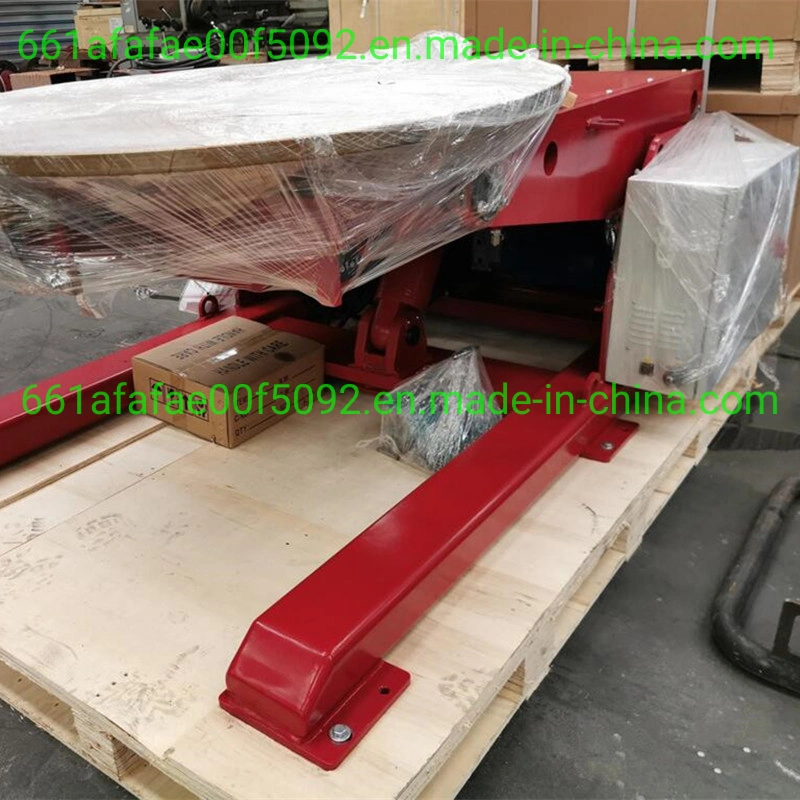 15 T 3 Axis Hydraulic Lifting up Welding Turntable Positioner