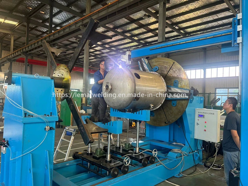 5000kg Auto Welding Positioner TIG Welding Rotary Table