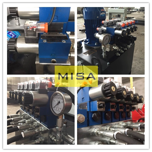 20 Ton Manual Moving Fit-up Growing Line for Pipe Welding, Vessel Diameter 500mm-4500mm