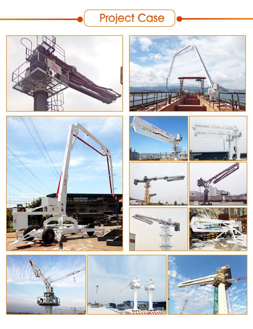 Pb32A-3r-II Column and Climbing Concrete Placing Boom