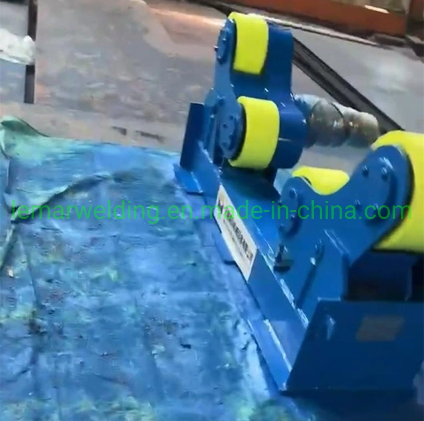 100ton Self-Aligning Roller Beds Rotating Welding Rotator