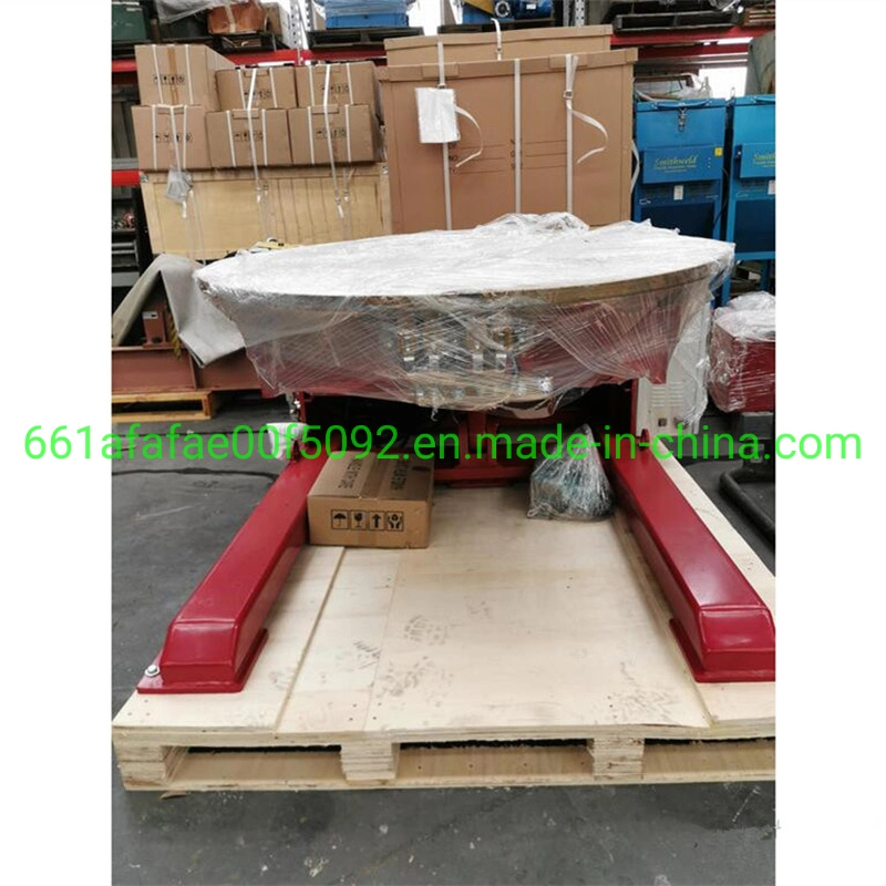 15 T 3 Axis Hydraulic Lifting up Welding Turntable Positioner