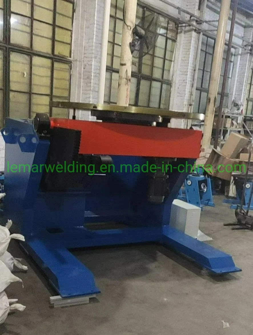 Heavy Duty Welding Positioner Capacity 50 Ton Welding Turning Table 4000mm