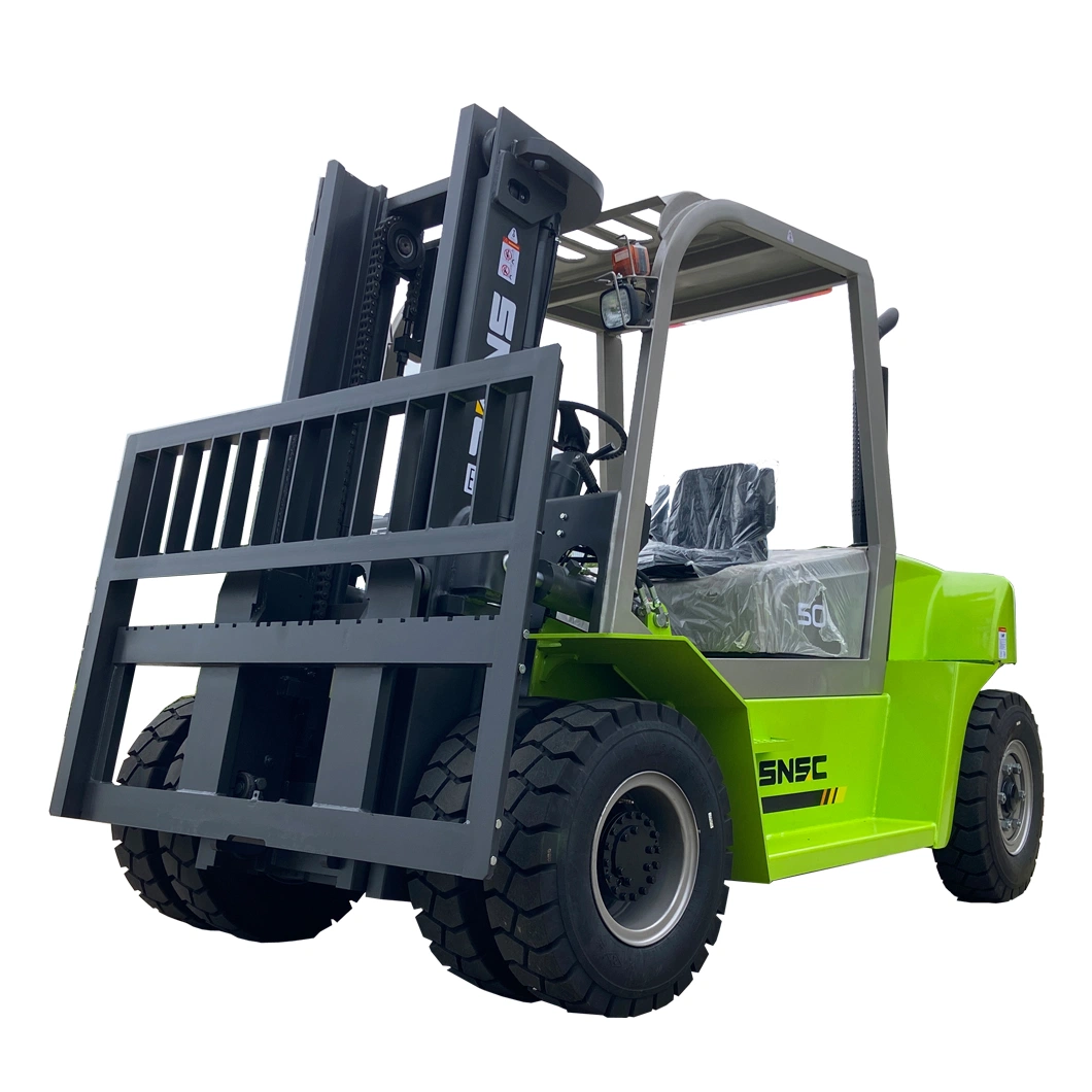 Heavy Duty Chariot Elevateur 5 Tonnes Diesel Forklift