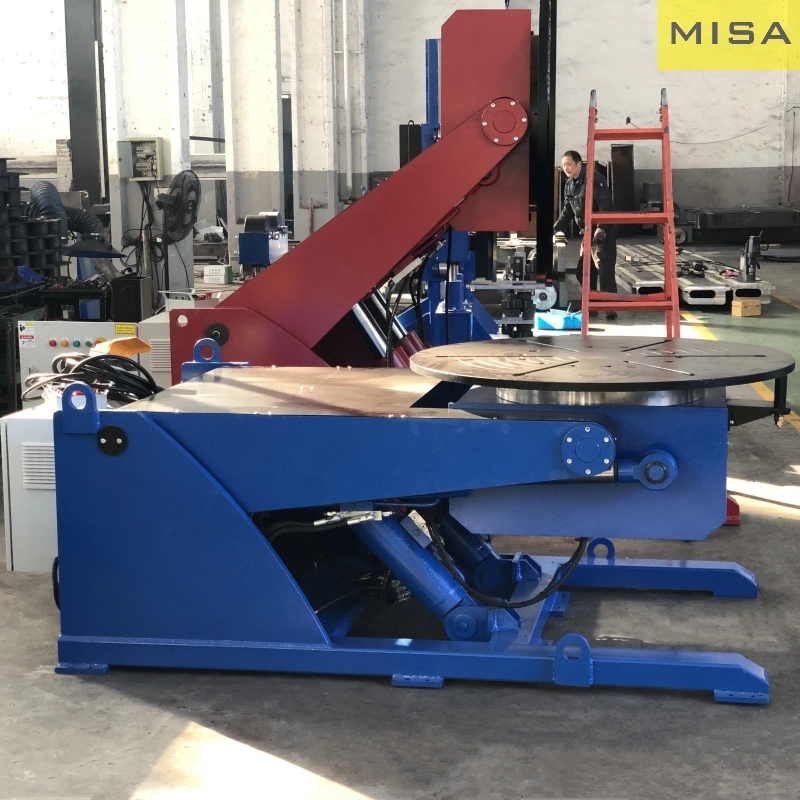 Tank Turning Table Hydraulic Elevating Welding Positioner