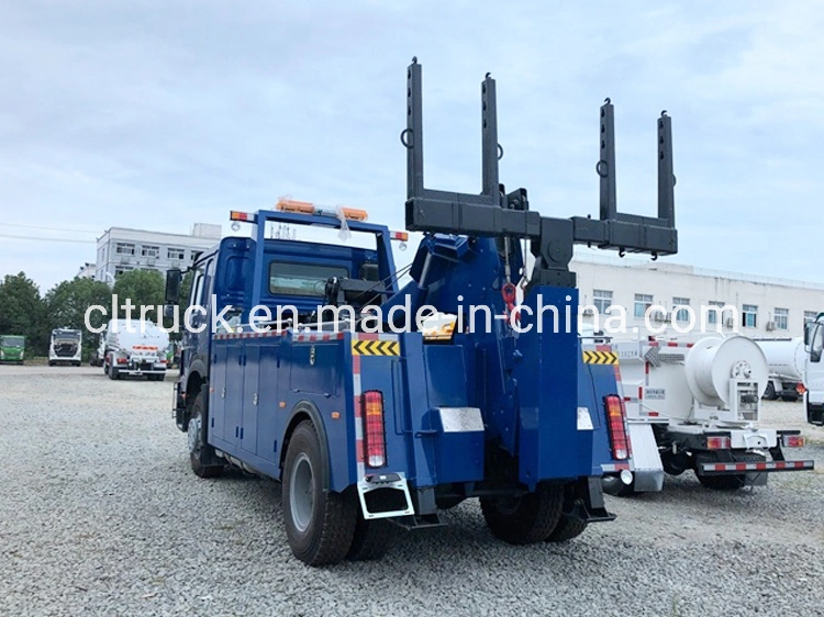 Sinotruk HOWO Rhd LHD 4X2 4X4 Rescue Truck 16 Tonne Integrated Tow Wrecker Trucks